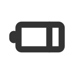 Battery Ending SVG Icon